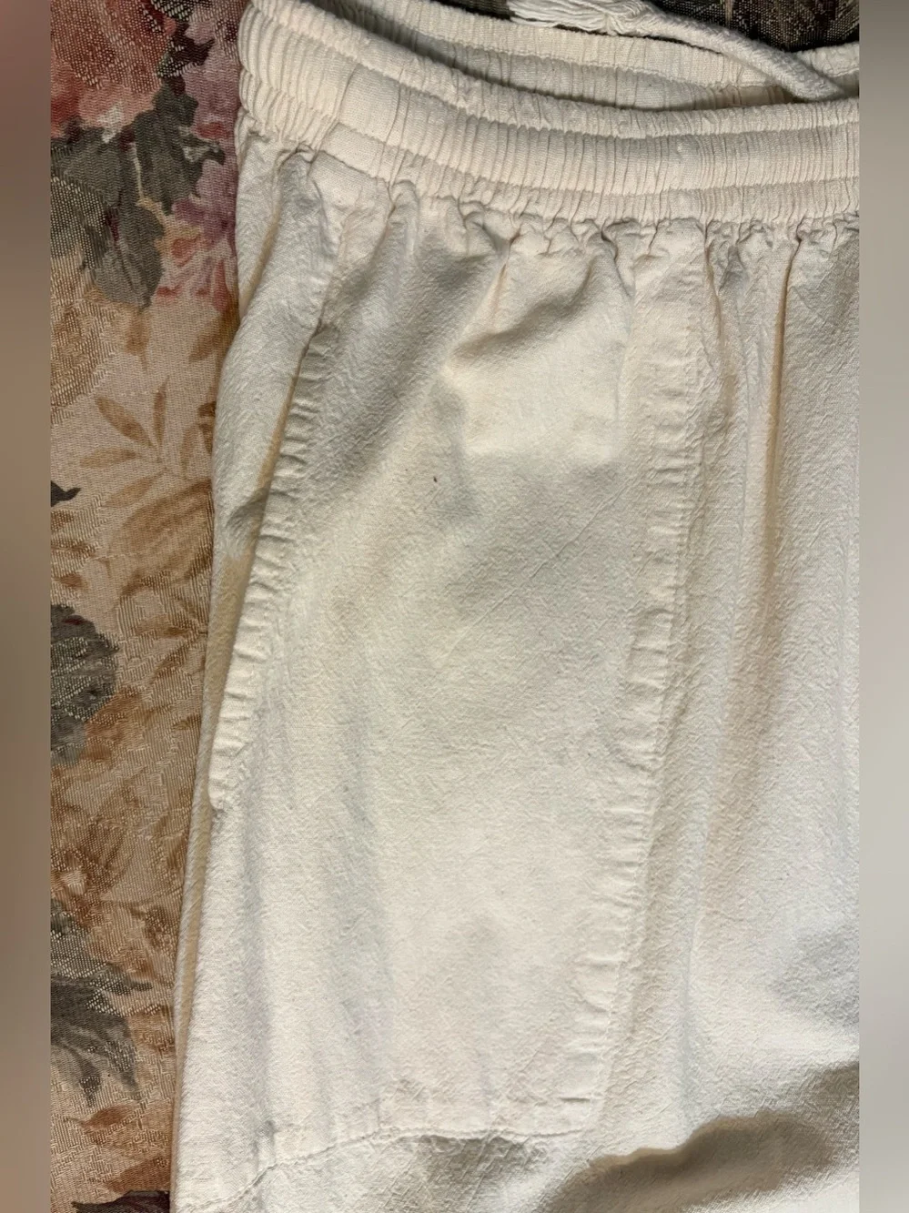 Garras Beach Clothing Size XL Men's Trousers Casual Baggy 100% Cotton w/Elastic